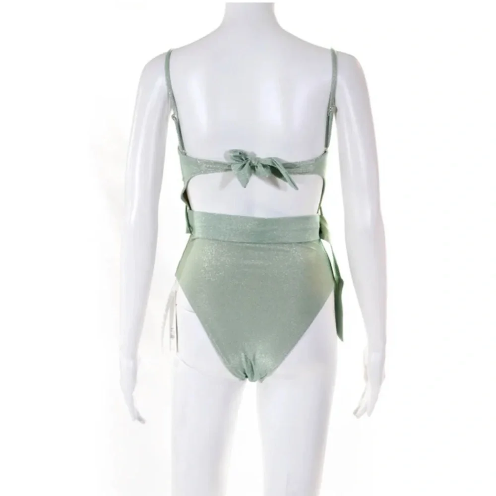 NWT Shani Shemer Swimwear Reef Bandeau designer one piece swimsuit bathing suit - Picture 6 of 16